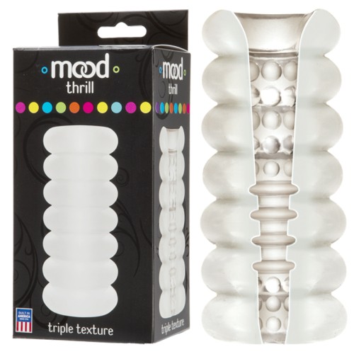 Mood Thrill Frost Triple Texture Stroker