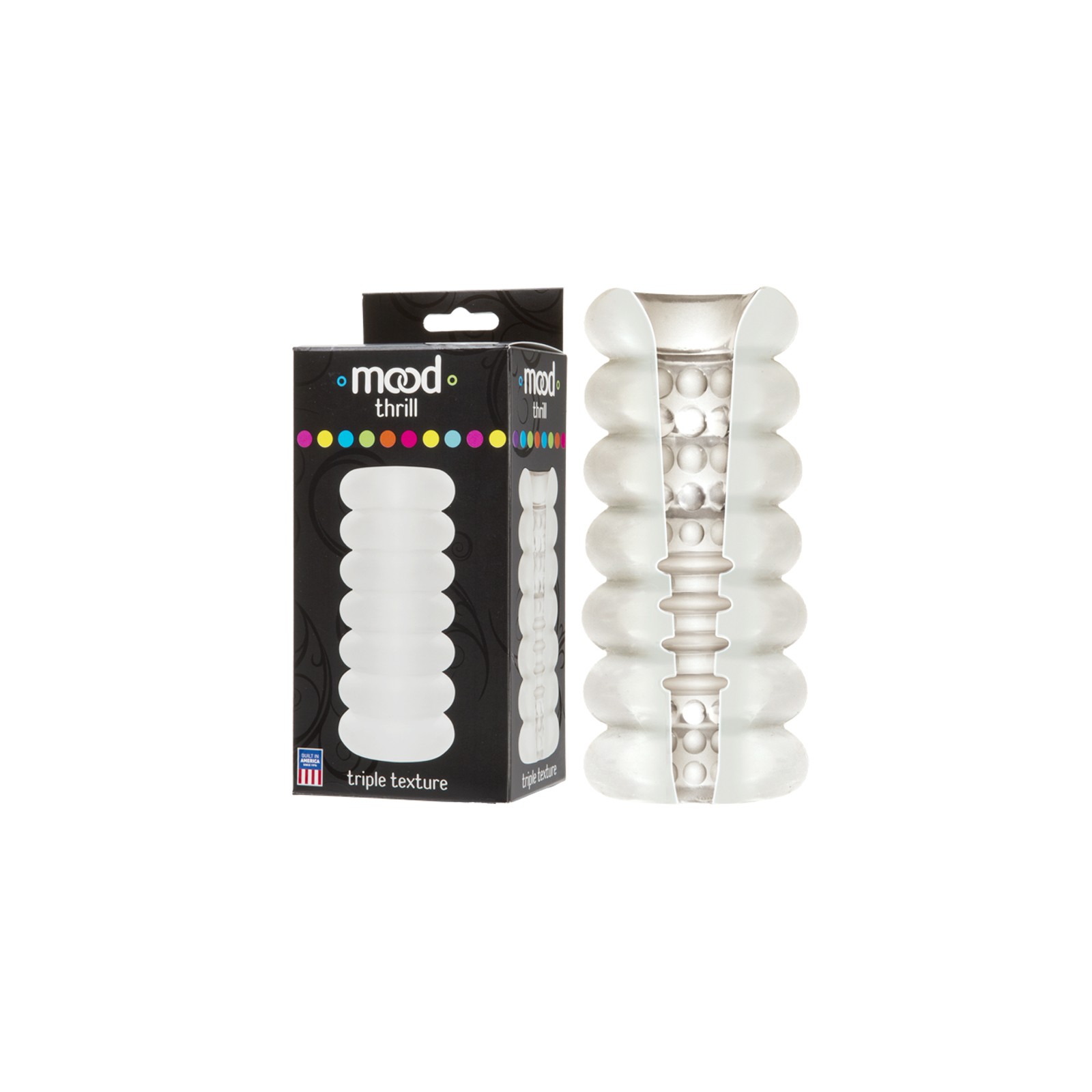 Mood Thrill Frost Triple Texture Stroker