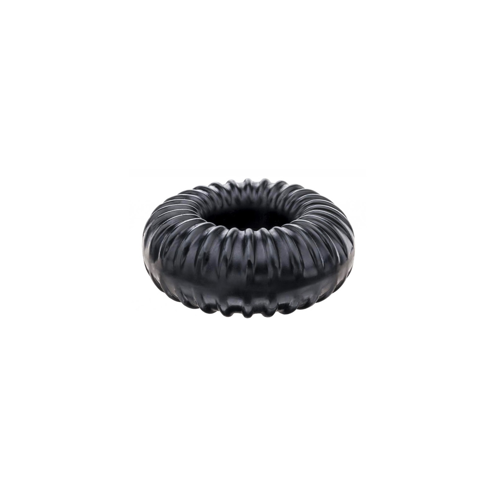 Ribbed Ring - Black for Lasting Comfort