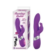 Vibrador Waterproof Multispeed Ravishing Rabbit - Púrpura