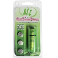 BFF Waterproof Vibrating Bullet Green 2.5in