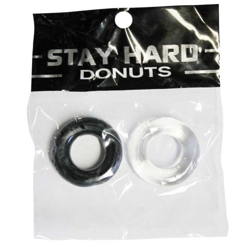 Donuts Power Stretch 2pk Negro/Transparente