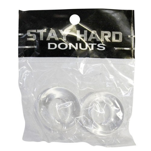 Donuts de Potencia Stretch SI 2pack Transparente para Mayor Placer