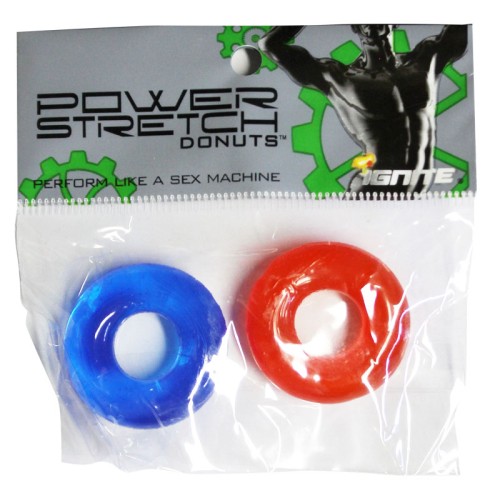 SI Power Stretch Donuts 2-Pack Red Blue