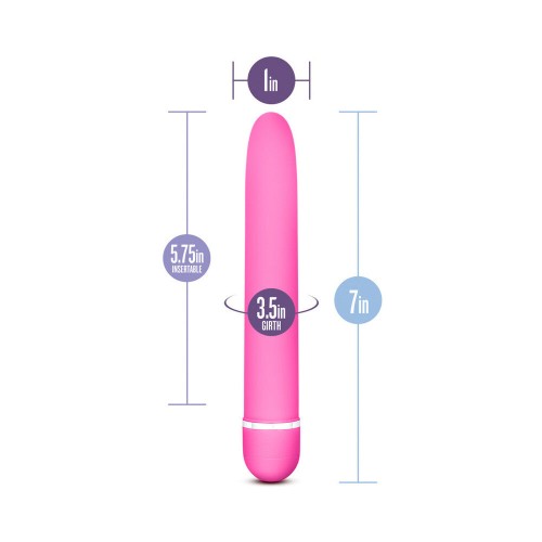 Rose Luxuriate Classic Pink Slimline Vibrator