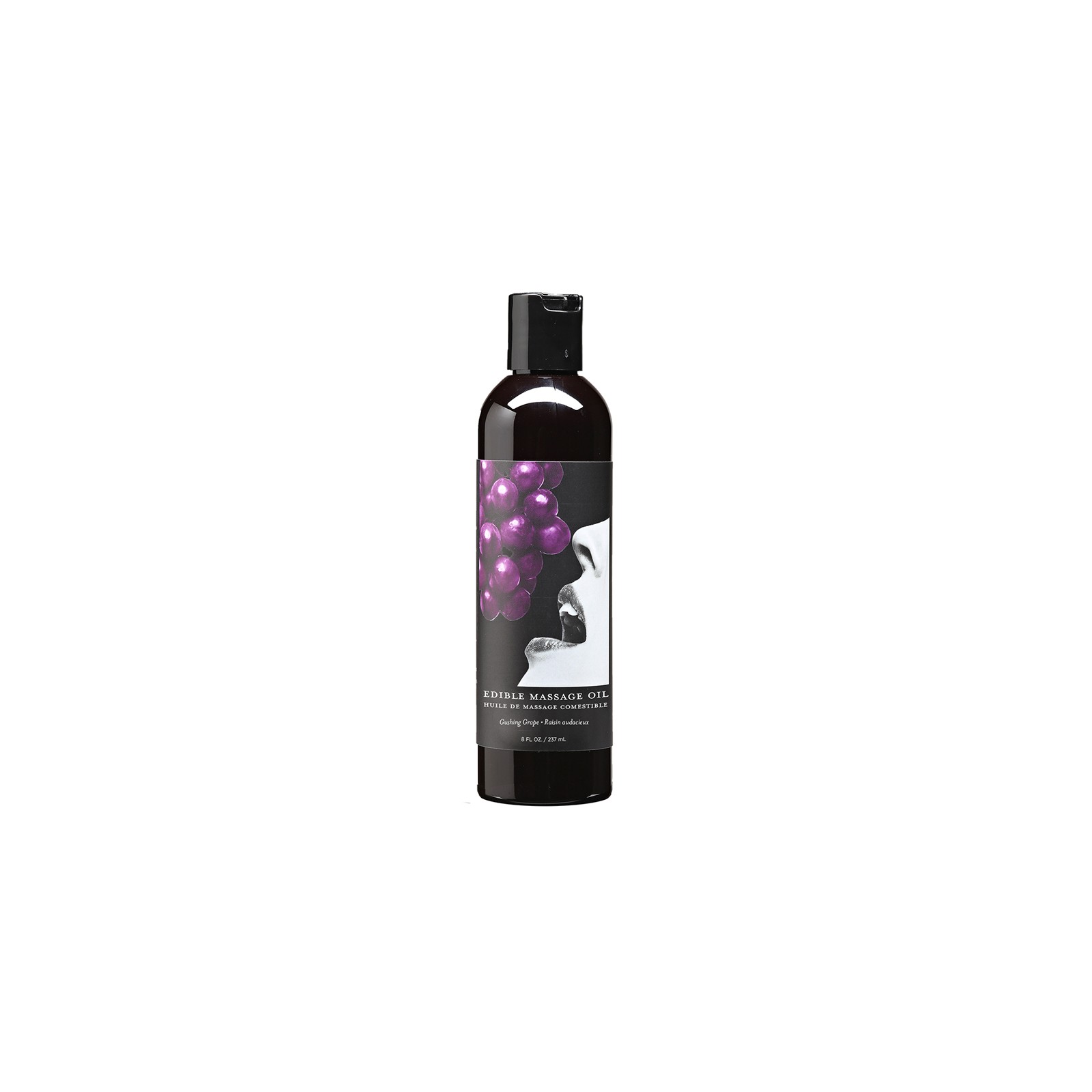 Earthly Body Edible Massage Oil Grape 8oz