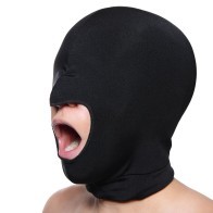 Masters Spandex Hood with Mouth Hole Black