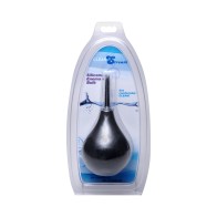 Bulbo Enema de Punta Fina CleanStream Negro