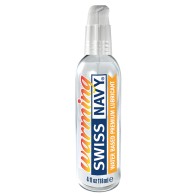 Lubricante a Base de Agua Calentador Swiss Navy para Confort