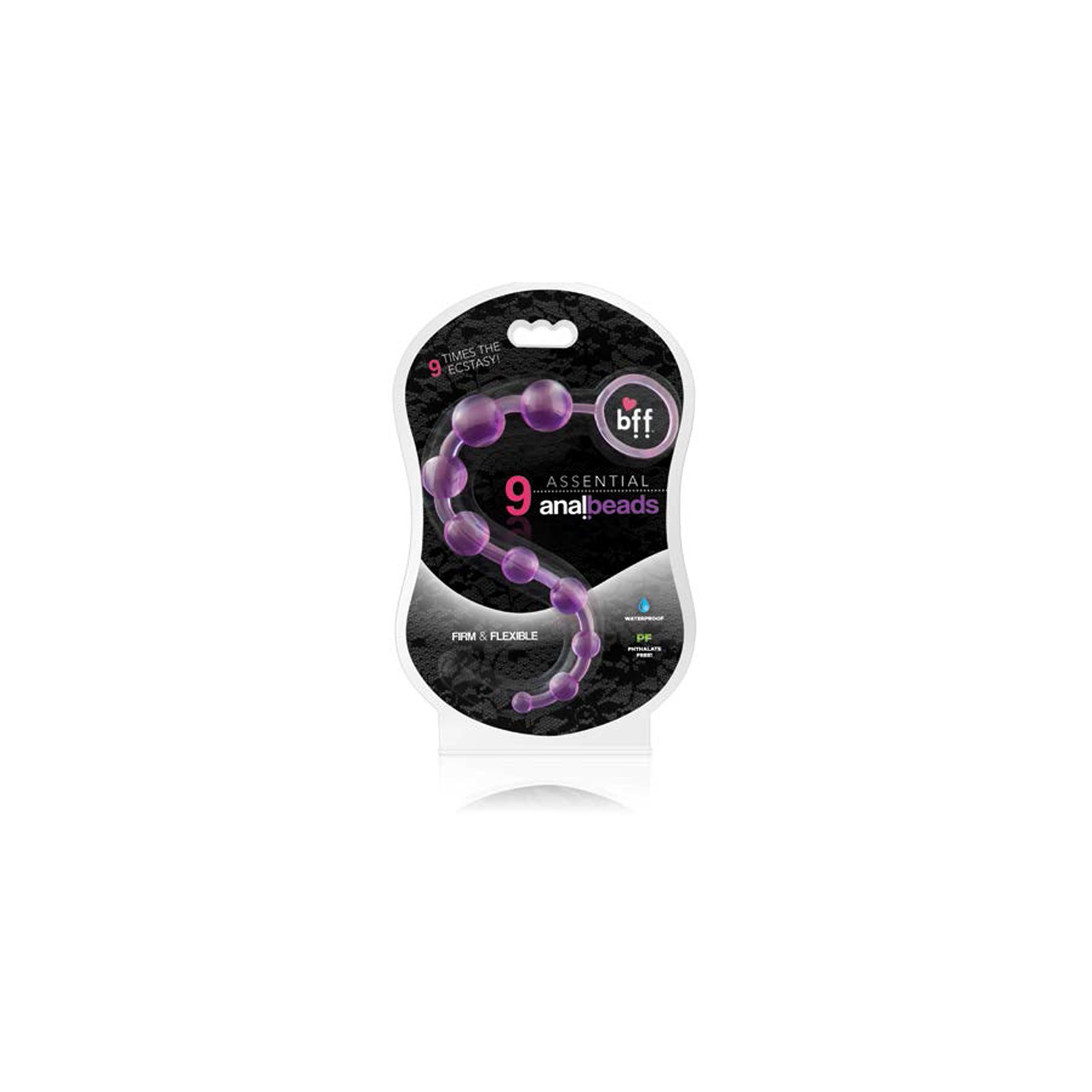 SI Assential Anal Beads 10 (Purple)