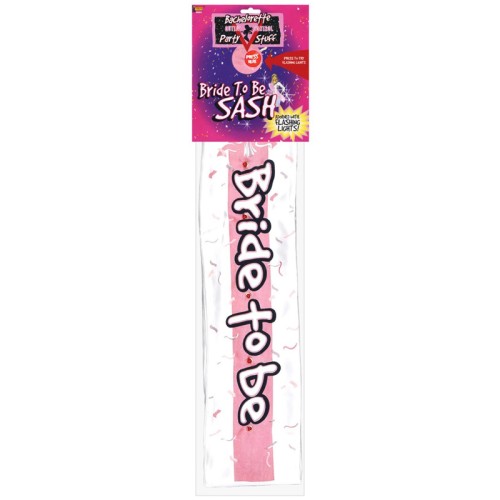 Bachelorette Outta Control Flashing Sash - Party Accessory