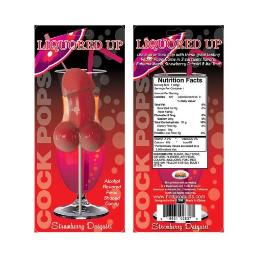 Liquored Up Cock Pop - Fun Candy Treat