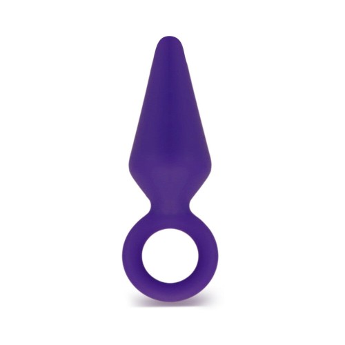 Luxe Candy Rimmer Medium Anal Plug in Purple