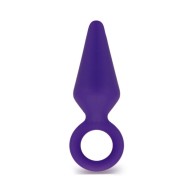 Luxe Candy Rimmer Medium Anal Plug in Purple