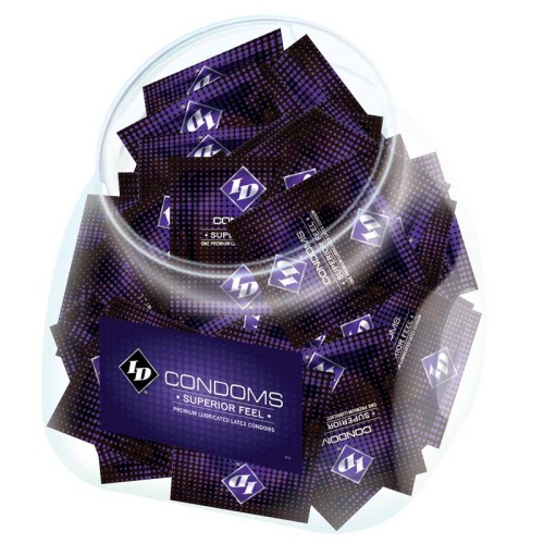 ID Superior Feel Condom Jar 144 Pack