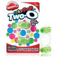 Screaming O Two-O Color Pop Vibrating Ring