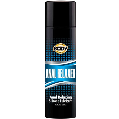 Body Action Anal Relaxer Lubricante de Silicona 1.7oz