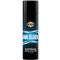 Body Action Anal Relaxer Lubricante de Silicona 1.7oz