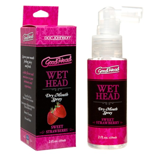 GoodHead Juicy Head Dry Mouth Spray Strawberry 2oz