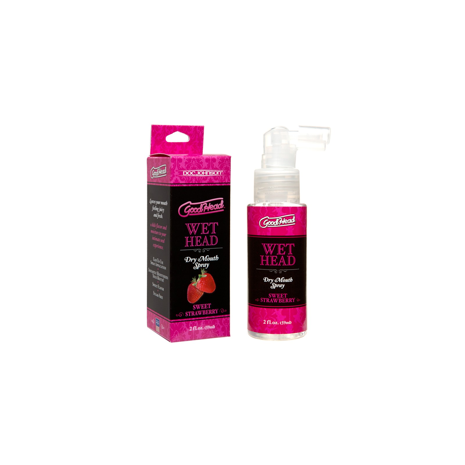 GoodHead Spray para Boca Seca Sabor Fresa 2oz