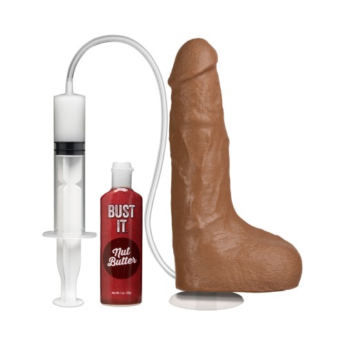 Bust It Squirting Realistic Cock - Brown - Exquisite Design