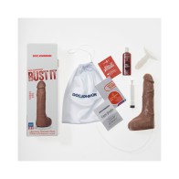 Bust It Squirting Realistic Cock - Brown - Exquisite Design