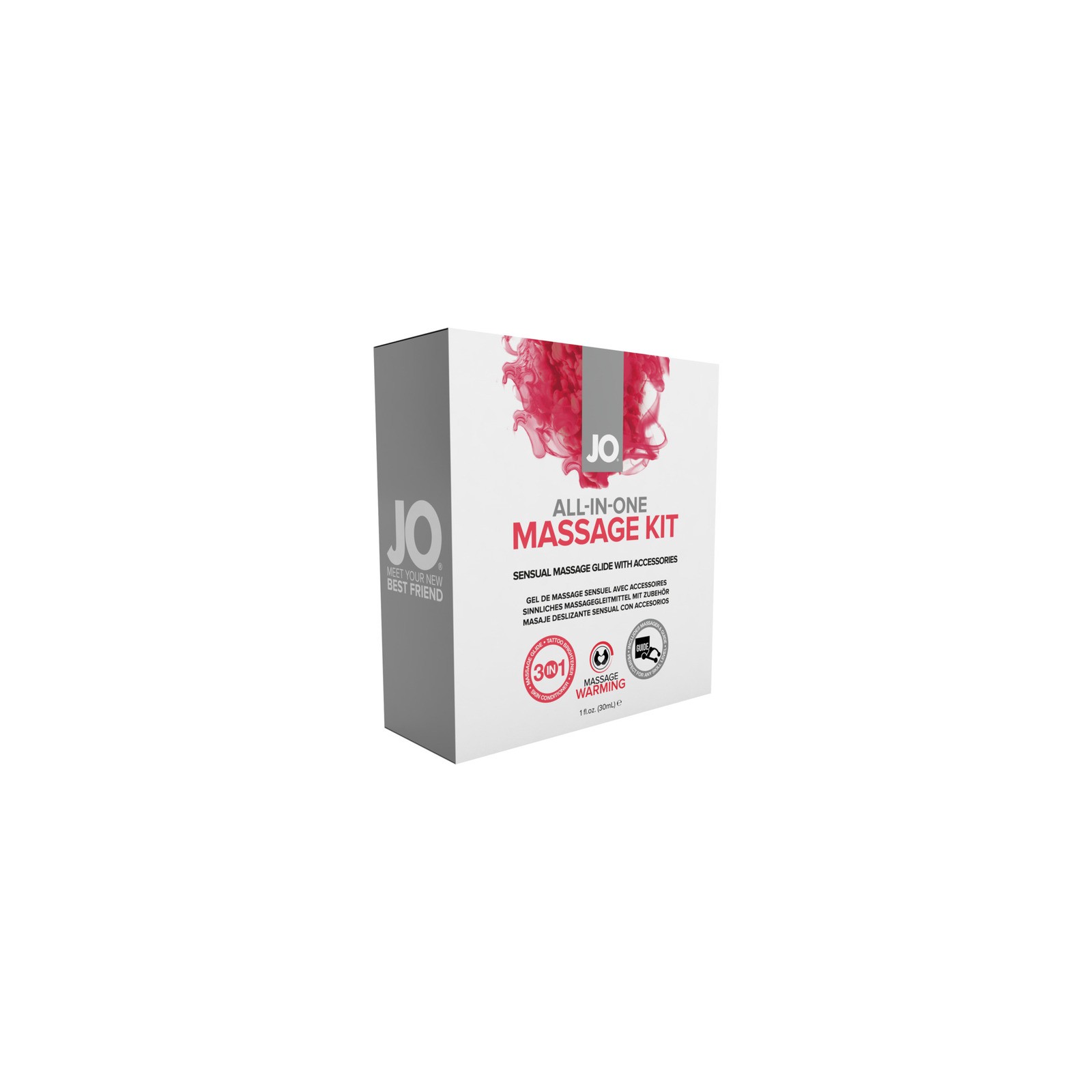 JO All-In-One Massage Glide Kit for Sensual Experiences