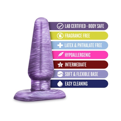 Cosmic Medium Purple Anal Plug - Safe and Fun