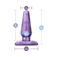 Cosmic Medium Purple Anal Plug - Safe and Fun