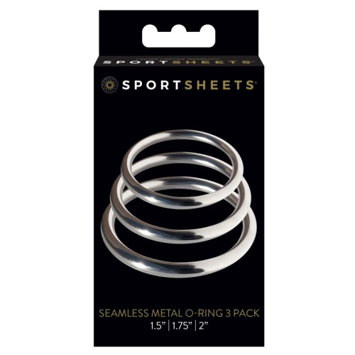 Buy Sportsheets Metal O-Ring 3-Pack Online