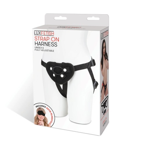 Lux Fetish Neoprene Strap-On Harness for Enhanced Pleasure