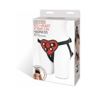 Arnés Strap-On Corazón Rojo de Lux Fetish