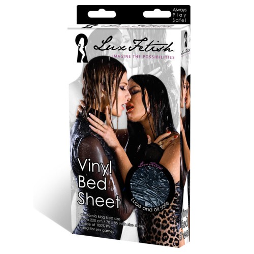 Lux Fetish Vinyl Bed Sheet for Sensual Activities