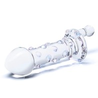 Candy Land 6.5 in. Glass Rotating Dildo