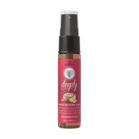 Sensuva Deeply Love You Throat Relaxing Spray Cinnamon Roll 1 oz