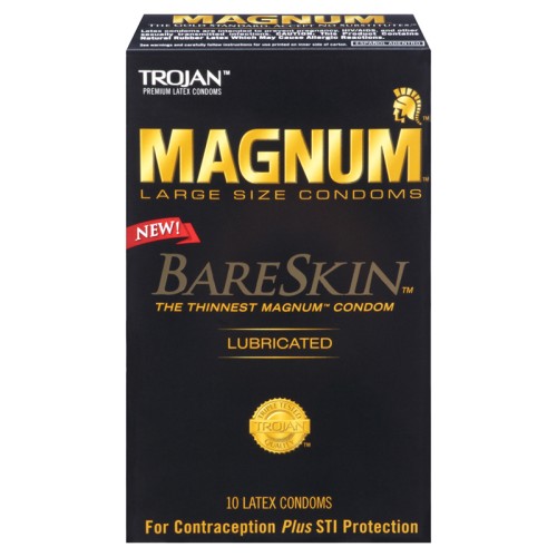 Condones Trojan Magnum Bareskin para Sensibilidad