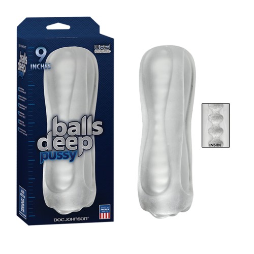 Balls Deep 9in Stroker Pussy Frost