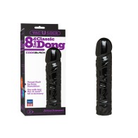 Dong Clásico de 8in Vac-U-Lock para Placer Versátil