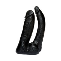 Vac-U-Lock Double Penetrator - The Naturals CODEBLACK