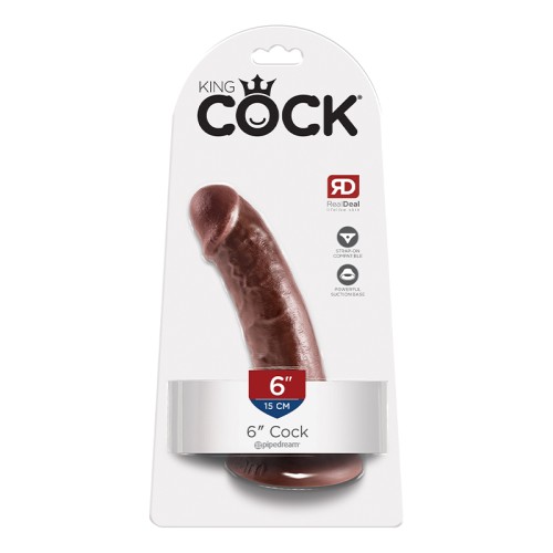 Dildo Realista King Cock 6 pulgadas