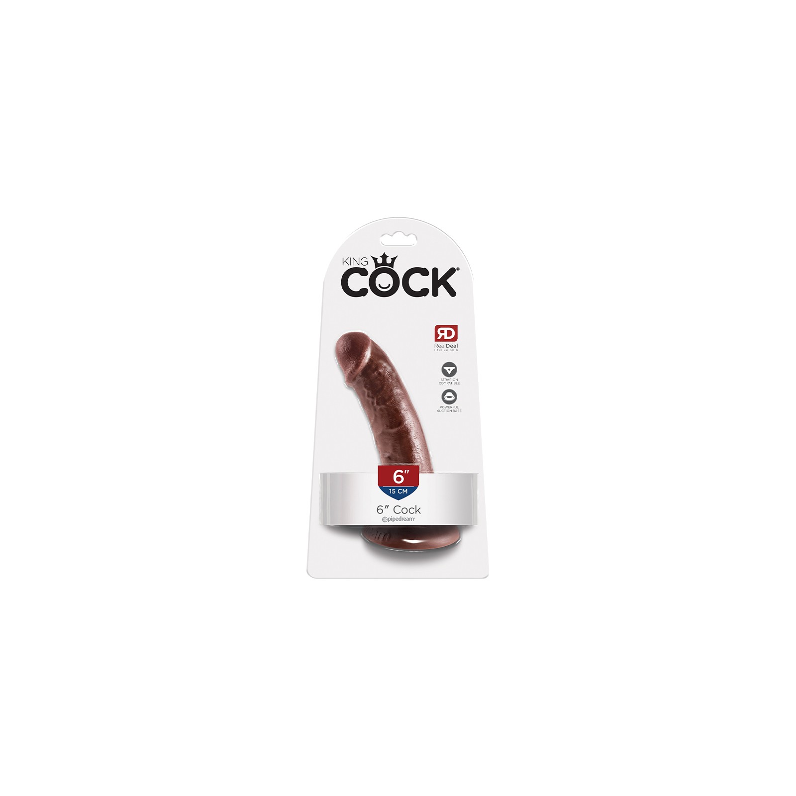 Dildo Realista King Cock 6 pulgadas