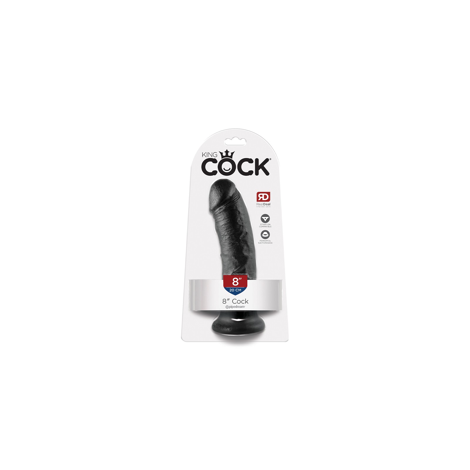 Dildo Realista Pipedream King Cock de 8 Pulgadas