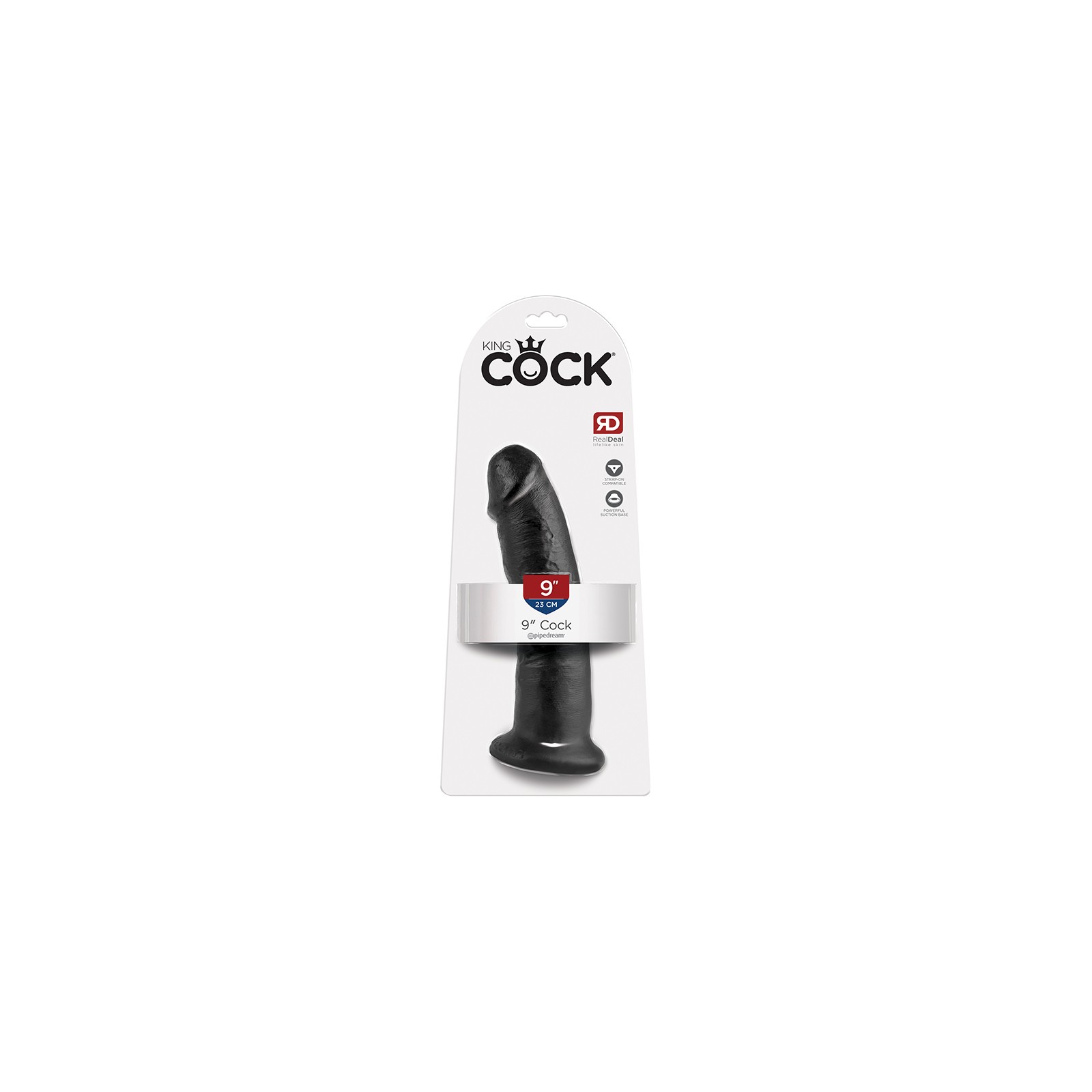 Pipedream King Cock Dildo Realista de 9 pulgadas con Ventosa