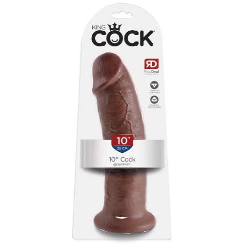 Pipedream King Cock 10 in. Realistic Dildo with Suction Cup