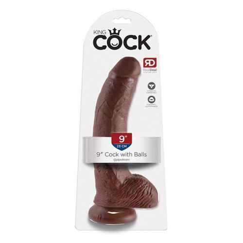 Dildo Realista King Cock Pipedream 9 in. - Placer Supremo