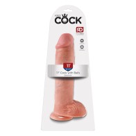 Pipedream King Cock 11 in. Realistic Dildo