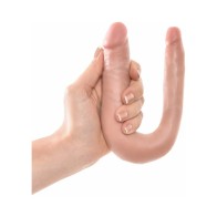 Dildo Realista Doble King Cock Double Trouble de 5 in. Beige