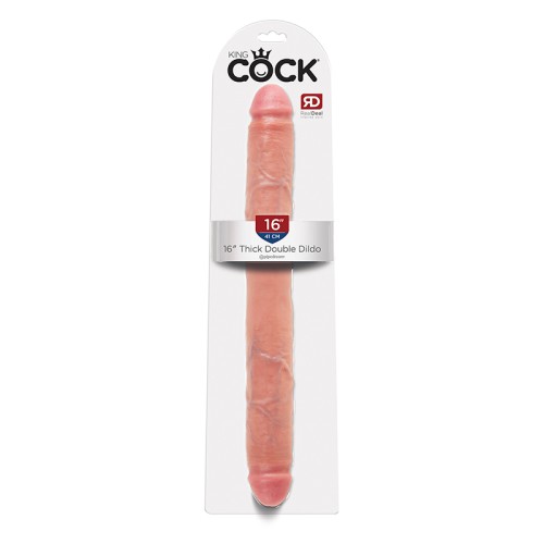 Pipedream King Cock 16 Inch Realistic Double Dildo