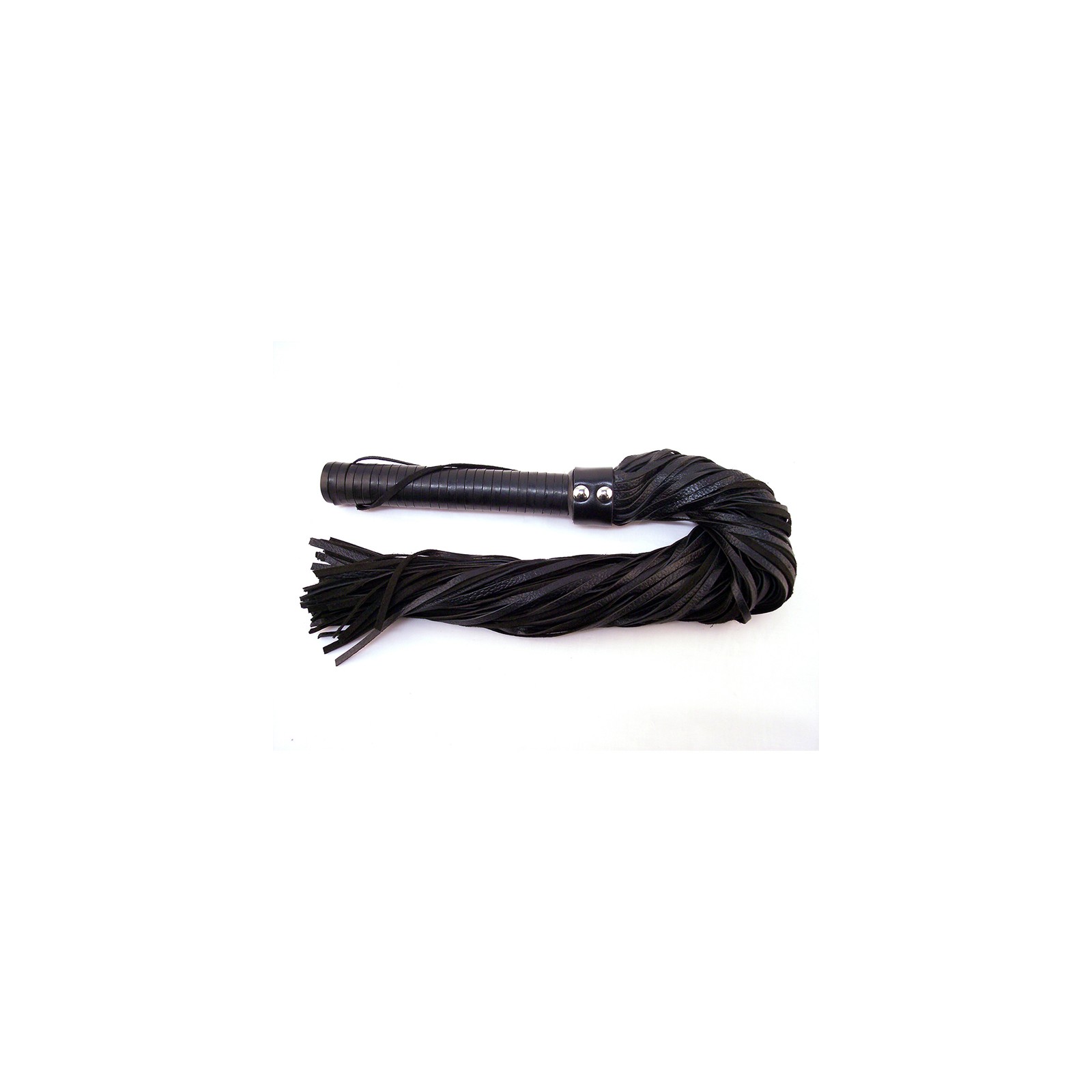 Rouge Leather Flogger for Teasing and Pleasure