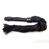 Flogger de Cuero Rouge para Coqueteo y Placer